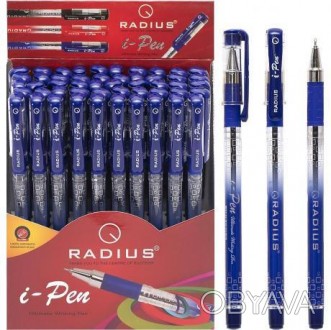 Ручка кулькова RADIUS "I Pen" на масляній основі. Товщина лінії 0.7 мм Матеріал . . фото 1