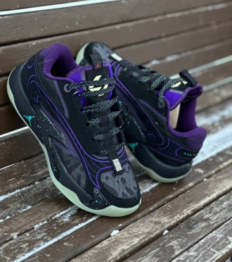 Кросівки Air Jordan Luka 2 Black/Purple. Розмір 43. Довжина по устілці 27.5 см. . . фото 5