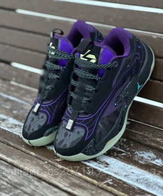 Кросівки Air Jordan Luka 2 Black/Purple. Розмір 43. Довжина по устілці 27.5 см. . . фото 13
