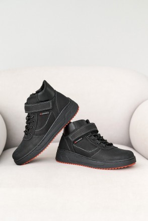 Підліткові черевики шкіряні зимові чорні Levons Л-54 хутро
Усередині натуральне . . фото 6