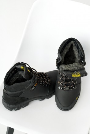 Чоловічі зимові черевики з натуральної шкіри Shark B153
Зима — це той період, ко. . фото 10