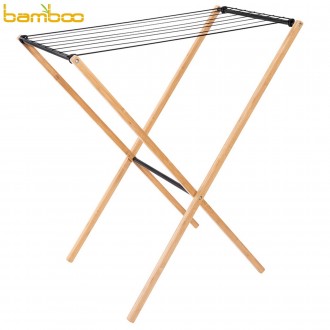 Сушарка для білизни Casa Si Bamboo Dryer S має ніжки, виготовлені з бамбуку, і с. . фото 2