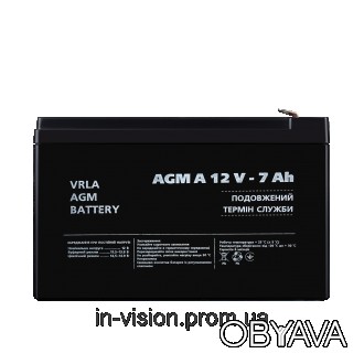 Аккумулятор свинцово-кислотный для сигнализации AGM Внешняя универсальная АКБ, и. . фото 1