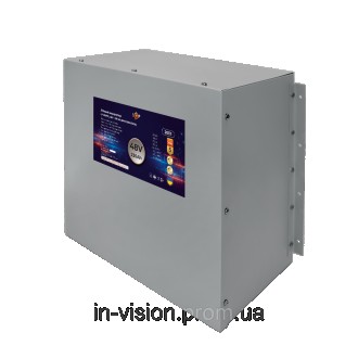 Литий-железо-фосфатный аккумулятор LP LiFePO4 48V - 230 Ah (BMS 200A/100A) метал. . фото 2