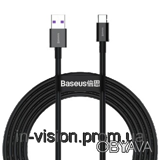 Кабель Baseus Superior – це зручний, міцний кабель передачі даних та зарядки гад. . фото 1