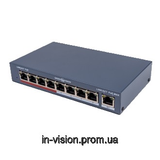 Коммутатор сетевой POE GV-018-AI-8+1PG. Переяслав-Хмельницкий. фото 1 Коммутатор сетевой POE GV-018-AI-8+1PG. Переяслав-Хмельницкий. фото 1