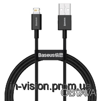 Кабель Baseus Superior – це зручний, міцний кабель передачі даних і зарядки гадж. . фото 1