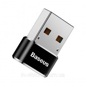 Перехідник Baseus Female Type-C to USB являє собою мініатюрний адаптер, який доз. . фото 3