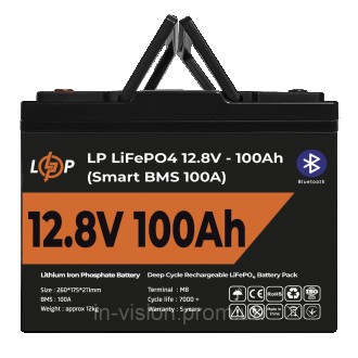 Аккумулятор LiFePO4 SMART BMS Bluetooth Литий-железо-фосфатные LiFePo4 аккумулят. . фото 3