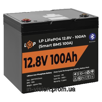 Аккумулятор LiFePO4 SMART BMS Bluetooth Литий-железо-фосфатные LiFePo4 аккумулят. . фото 5