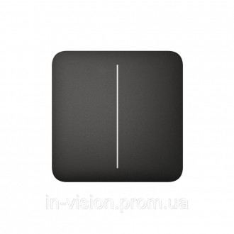 Кнопка Button (black/чорна) для LightSwitch SoloButton (2-gang) Ajax (26-00259). Переяслав-Хмельницький. фото 1 Кнопка Button (black/чорна) для LightSwitch SoloButton (2-gang) Ajax (26-00259). Переяслав-Хмельницький. фото 1