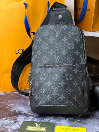 
 Модель: Сумка Louis Vuitton Avenue Sling Monogram Eclipse s040-2
Модель: Сумка. . фото 5