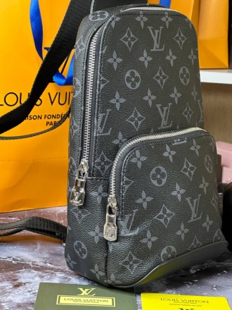 
 Модель: Сумка Louis Vuitton Avenue Sling Monogram Eclipse s040-2
Модель: Сумка. . фото 4