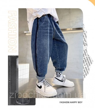 Круті стильні джинси унісекс 130-170 см
заміри на фото
На резинках, що робить їх. . фото 2