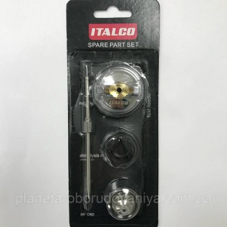 Змінний комплект форсунки 1,4 мм для фарбопультів Shine LVMP ITALCO NS-Shine-1.4. . фото 7