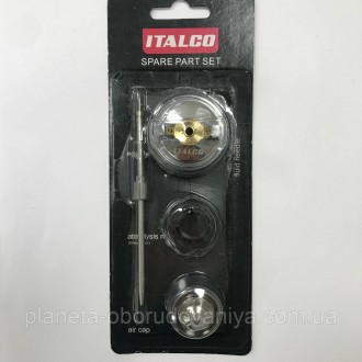 Змінний комплект форсунки 1,4 мм для фарбопультів Shine LVMP ITALCO NS-Shine-1.4. . фото 6