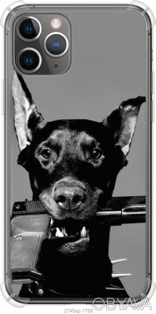 
Чохол на iPhone 11 Pro Доберман "2745sp-1788-395" Пропонуємо Вам чохол від укра. . фото 1