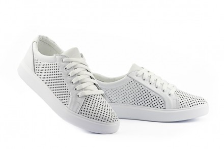Білі шкіряні кросівки жіночі Yuves 591 Casual
Жіночі білі шкіряні кросівки — взу. . фото 7