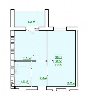 Номер оголошення на сайті компанії: SF-1-728-213-OB.
Продам 1к в ЖК Победы 86. 
. Алексеевка. фото 2