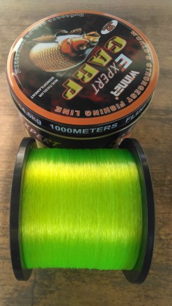 Winner Carp Expert Fluo Yellow - високоякісна моножилка середньої жорсткості, ма. . фото 2