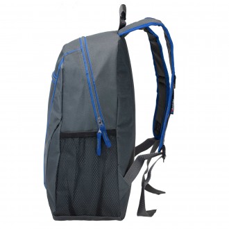 Легкий і місткий рюкзак Semi Line 18 Grey/Blue Elements обладнаний вставками тка. . фото 4
