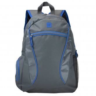 Легкий і місткий рюкзак Semi Line 18 Grey/Blue Elements обладнаний вставками тка. . фото 3