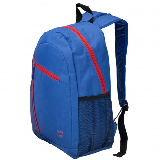 Легкий і місткий рюкзак Semi Line 19 Blue/Red Elements обладнаний вставками ткан. . фото 4