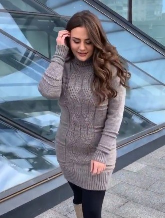 Модный удлинённый свитер купить в интернет магазине
 Отличный женский удлинённый. . фото 11