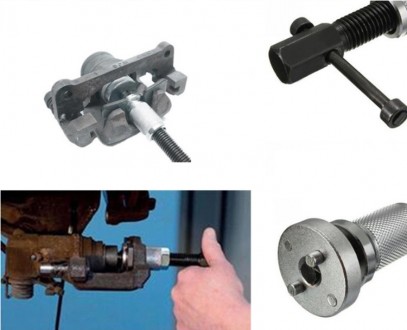 Инструмент для сжатия тормозных цилиндров 5 предметов Rewolt (T6026) применяется. . фото 7