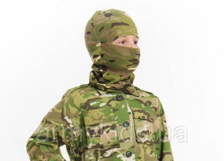  
Модне військове камуфляжне забарвлення "Мультикам".
Маска-балаклава виготовлен. . фото 4