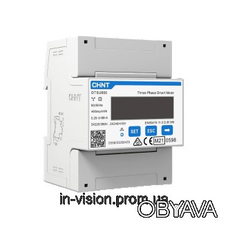 Счетчик PROSOLAX Power Meter DTSU666-D-CT (Chint Three Phase) – многофункциональ. . фото 1