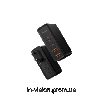 Мережевий зарядний Baseus GaN2 Pro потужний, швидкий, компактний та стильний при. . фото 4