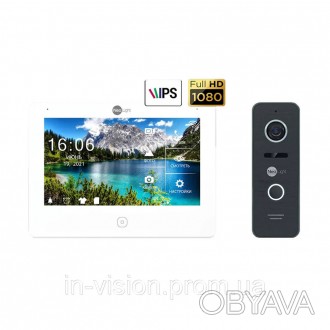 Комплект NeoKIT HD Pro Black - це поєднання якісного 7ми-дюймового відеодомофона. . фото 1