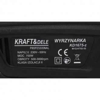 Лобзик Kraft Dele KD1674-Z 800 Вт, 80 мм
Електричний лобзик Kraft&Dele, модель K. . фото 6