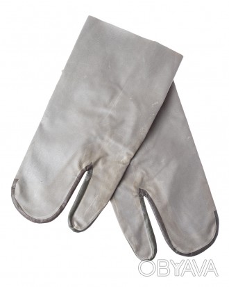 Перчатки Л1 трехпалые химоводостойкие из ткани Т-15 подходящий вариант для охотн. . фото 1