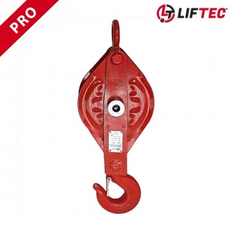 Блок вантажний однороликовий з гаком LIFTEC Professional. Дніпро. фото 1 Блок вантажний однороликовий з гаком LIFTEC Professional. Дніпро. фото 1