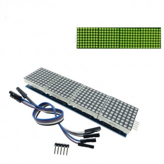 MAX7219 Dot led matrix module MCU control LED Display module
 
Опис:
1. Один мод. . фото 2