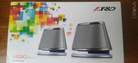 Продам акустичні колонки фірми F&D v620 plus 2.0 usb speaker. Хороша якість,. . фото 2