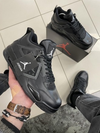 
 
 Кроссовки Nike Air Jordan Retro 4 all black
41 (26 см)	
42 (26.5 см)	
43 (27. . фото 7