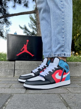 
 
 Кроссовки Nike Air Jordan 1 (красно-синие)
41 (26 см)	
42 (26.5 см)	
43 (27.. . фото 11