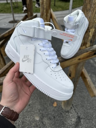 
 
 ЗИМОВІ кросівки Nike Air Force ЛІЦЕНЗІЯ (white)
41 (26 см)	
42 (26.5 см)	
43. . фото 4