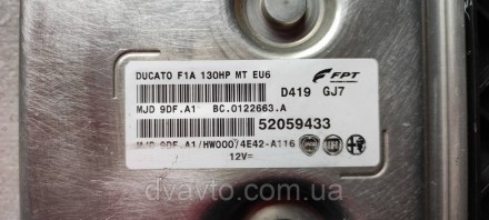 Электронный блок управления (ЭБУ) Fiat Ducato 2.3D EURO6 (2014-2023) 52059433, B. . фото 3