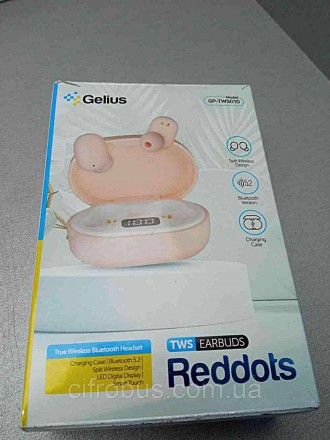 Наушники Gelius Pro Reddots TWS Earbuds GP-TWS010
Конструкція — внутрішньоканаль. . фото 6