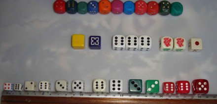 Кубик - игральная кость для настольных игр

Кубики, кости, зары игральные для . . фото 5