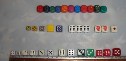 Кубик - игральная кость для настольных игр

Кубики, кости, зары игральные для . . фото 6