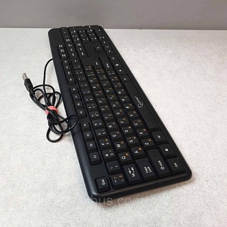 Клавіатура; для настільних ПК; дротове під'єднання; USB; тип клавіш: мембранний
. . фото 5
