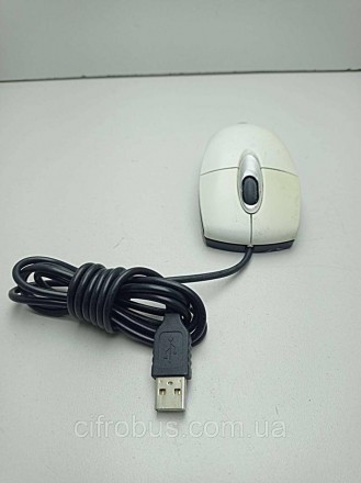 Мышь компьютерная проводная, интерфейс подключения: USB, количество кнопок: 3 + . . фото 2