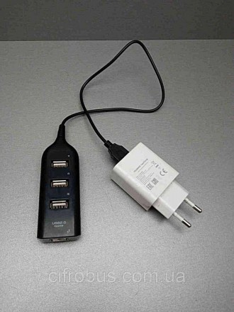 Хаб розгалужувач на 4 порти USB 2.0 концентратор
Внимание! Комісійний товар. Уто. . фото 2