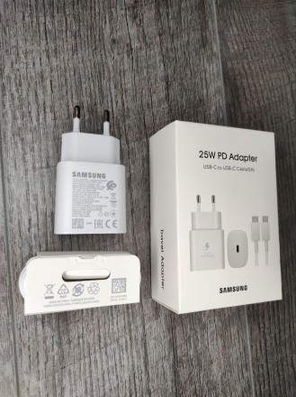 Зарядний пристрій для Samsung S20, 25Вт + Кабель Type-C EP-TA800, Fast Charging. Рівне. фото 1 Зарядний пристрій для Samsung S20, 25Вт + Кабель Type-C EP-TA800, Fast Charging. Рівне. фото 1