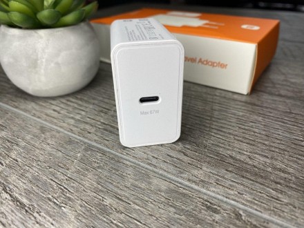 Блок питания для Xiaomi Mi Power Adapter 67Вт USB-C для быстрой зарядки
 
Характ. . фото 4